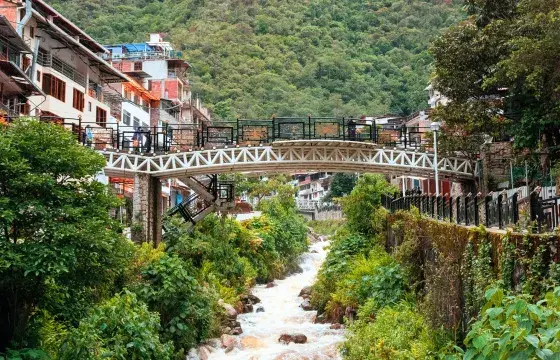 Aguas Calientes Machu Picchu Town portrait | Peruvian Sunrise Aguas Calientes Machu Picchu Town portrait | Peruvian Sunrise