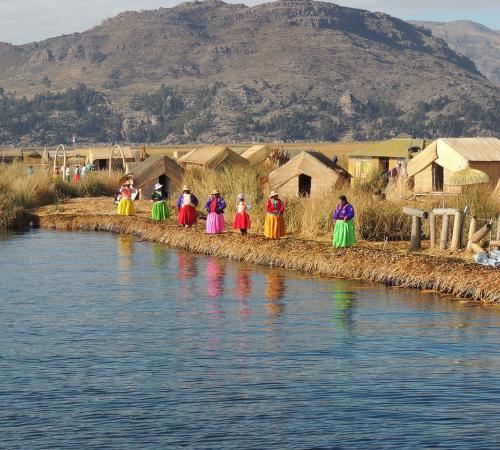 Travel to Titicaca Lake Peru / Peruvian Sunrise